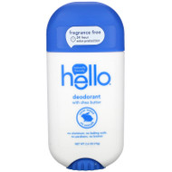 Hello, Deodorant with Shea Butter, Fragrance Free, 2.6 oz (73 g),Hello, Deodorant with Shea Butter, Fragrance Free, 2.6 oz (73 g)