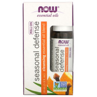 3 PACK OF Now Foods, Essential Oils, Seasonal Defense Roll-On, 1/3 fl oz (10 ml),Now Foods, Essential Oils, Seasonal Defense Roll-On, 1/3 fl oz (10 ml)