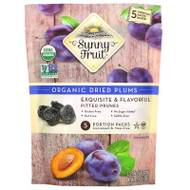 3 PACK OF Sunny Fruit, Organic Dried Plums,  5 Portion Packs, 1.06 oz (30 g) Each,Sunny Fruit, Organic Dried Plums,  5 Portion Packs, 1.06 oz (30 g) Each