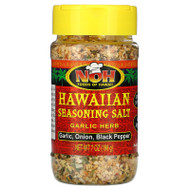 3 PACK OF NOH Foods of Hawaii, Hawaiian Seasoning Salt, Garlic Herb, 7 oz (198 g),NOH Foods of Hawaii, Hawaiian Seasoning Salt, Garlic Herb, 7 oz (198 g)