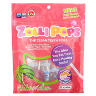 3 PACK OF Zollipops, The Clean Teeth Pops, Watermelon, 3.1 oz,Zollipops, The Clean Teeth Pops, Watermelon, 3.1 oz