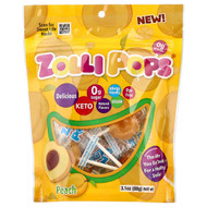 <img alt="Zollipops, The Clean Teeth Pops, Peach, 3.1 oz (88 g)" title="Zollipops, The Clean Teeth Pops, Peach, 3.1 oz (88 g),853231003230"