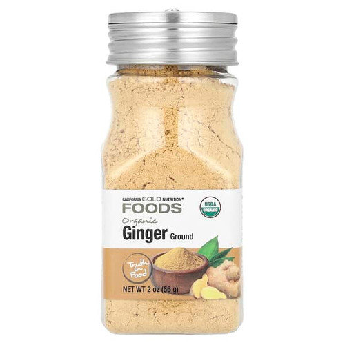 <img alt="California Gold Nutrition, Foods, Organic Ginger, Ground, 2 oz (56 g)" title="California Gold Nutrition, Foods, Organic Ginger, Ground, 2 oz (56 g),898220017195"