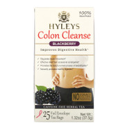 3 PACK OF Hyleys Tea, Colon Cleanse, Blackberry , 25 Tea Bags, 1.32 oz (37.5 g),Hyleys Tea, Colon Cleanse, Blackberry , 25 Tea Bags, 1.32 oz (37.5 g)