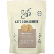 3 PACK OF SuperFat, Keto Cookie Bites, Snickerdoodle, 2.25 oz (64 g),SuperFat, Keto Cookie Bites, Snickerdoodle, 2.25 oz (64 g)