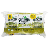 <img alt="gimMe, Roasted Seaweed Snacks, Extra Virgin Olive Oil, 6 Trays. 0.17 oz (5 g) Each" title="gimMe, Roasted Seaweed Snacks, Extra Virgin Olive Oil, 6 Trays. 0.17 oz (5 g) Each,851093004174"