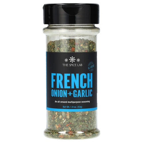 <img alt="The Spice Lab, French Onion + Garlic Seasoning, 1.9 oz (53 g) (Discontinued Item)" title="The Spice Lab, French Onion + Garlic Seasoning, 1.9 oz (53 g) (Discontinued Item),846836062702"