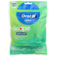 <img alt="Oral-B, Glide, Scope Outlast Floss Picks, Mint, 75 Floss Picks" title="Oral-B, Glide, Scope Outlast Floss Picks, Mint, 75 Floss Picks,068305686312"