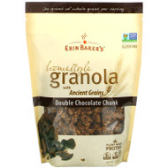 3 PACK OF Erin Baker's, Homestyle Granola with Ancient Grains, Double Chocolate Chunk, 12 oz (340 g),Erin Baker's, Homestyle Granola with Ancient Grains, Double Chocolate Chunk, 12 oz (340 g)