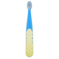 3 PACK OF RADIUS, Totz Plus Brush, 3 Years +, Extra Soft, Blue Yellow, 1 Toothbrush,RADIUS, Totz Plus Brush, 3 Years +, Extra Soft, Blue Yellow, 1 Toothbrush