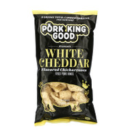 3 PACK OF Pork King Good, Flavored Chicharrones, White Cheddar, 1.75 oz (49.5 g),Pork King Good, Flavored Chicharrones, White Cheddar, 1.75 oz (49.5 g)