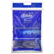 3 PACK OF Oral-B, Glide, 3D White, Floss Picks, Radiant Mint, 75 Count,Oral-B, Glide, 3D White, Floss Picks, Radiant Mint, 75 Count