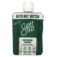 3 PACK OF SuperFat, Keto Nut Butter, Macadamia Coconut, 1.5 oz (42 g),SuperFat, Keto Nut Butter, Macadamia Coconut, 1.5 oz (42 g)