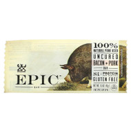 3 PACK OF Epic Bar, Uncured Bacon + Pork Bar, 1 Bar, 1.5 oz ( 43 g),Epic Bar, Uncured Bacon + Pork Bar, 1 Bar, 1.5 oz ( 43 g)