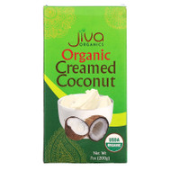3 PACK OF Jiva Organics, Organic Creamed Coconut, 7 oz (200 g),Jiva Organics, Organic Creamed Coconut, 7 oz (200 g)