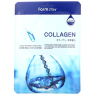 3 PACK OF Farmstay, Collagen Visible Difference Mask Sheet, 1 Sheet, 0.78 fl oz (23 ml),Farmstay, Collagen Visible Difference Mask Sheet, 1 Sheet, 0.78 fl oz (23 ml)