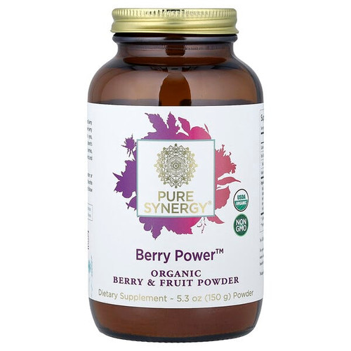 <img alt="Pure Synergy, Berry Power, Organic Berry & Fruit Powder, 5.3 oz (150 g)" title="Pure Synergy, Berry Power, Organic Berry & Fruit Powder, 5.3 oz (150 g),852971004767"