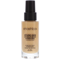 Smashbox, Studio Skin 24 Hour Wear Hydrating Foundation 2.1 Light with Warm Peach Undertone, 1 fl oz (30 ml)