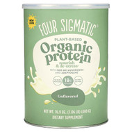 <img alt="Four Sigmatic, Plant-Based Organic Protein with Mushrooms & Adaptogens , Unflavored, 1.06 lb 16.9 oz (480 g)" title="Four Sigmatic, Plant-Based Organic Protein with Mushrooms & Adaptogens , Unflavored, 1.06 lb 16.9 oz (480 g),816897021598"