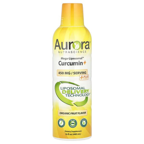 <img alt="Aurora Nutrascience, Mega-Liposomal Curcumin+, Organic Fruit, 450 mg, 16 fl oz (480 ml)" title="Aurora Nutrascience, Mega-Liposomal Curcumin+, Organic Fruit, 450 mg, 16 fl oz (480 ml),628504648049"