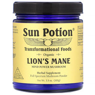 Sun Potion, Organic Lions Mane, 3.5 oz (100 g)