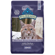 Blue Buffalo Wilderness Adult Dry Cat Food Chicken -- 12 lbs