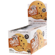 Lenny & Larrys, The Complete Cookie, Peanut Butter Chocolate Chip, 12 Cookies, 4 oz (113 g) Each