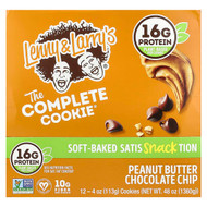 <img alt="Lenny & Larrys, The Complete Cookie, Peanut Butter Chocolate Chip, 12 Cookies, 4 oz (113 g) Each" title="Lenny & Larrys, The Complete Cookie, Peanut Butter Chocolate Chip, 12 Cookies, 4 oz (113 g) Each,787692833665"