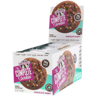 Lenny & Larrys, The Complete Cookie, Chocolate Donut, 12 Cookies, 4 oz (113 g) Each