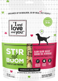 I and Love and You Raw Raw Beef Boom Ba Dinner -- 5.5 lbs
