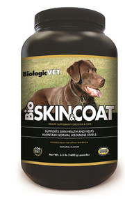 BiologicVET BioSkin & Coat Health Supplement for Dogs & Cats Natural -- 3.5 lbs
