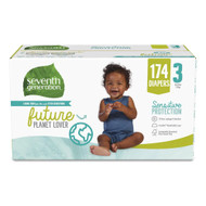Seventh Generation Diapers Sensitive Protection Size 3 -- 174 Diapers