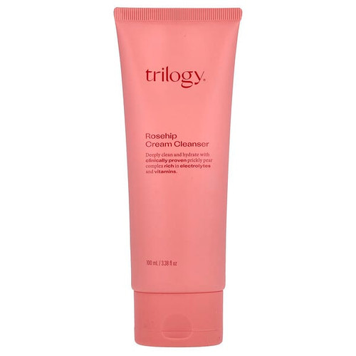 <img alt="Trilogy, Rosehip Cream Cleanser, For All Skin Types, 3.38 fl oz (100 ml)" title="Trilogy, Rosehip Cream Cleanser, For All Skin Types, 3.38 fl oz (100 ml),9421017761868"