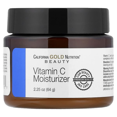 <img alt="California Gold Nutrition, Vitamin C Moisturizer, Enhanced Brightening Lightweight Cream, 2.25 oz (64 g)" title="California Gold Nutrition, Vitamin C Moisturizer, Enhanced Brightening Lightweight Cream, 2.25 oz (64 g),898220017737"