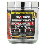 Six Star, Pre-Workout Explosion, Ripped, Peach Mango, 7.91 oz (224 g)