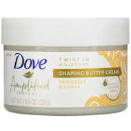 3 PACK of Dove, Amplified Textures, Shaping Butter Cream, 10.5 oz (297 g)