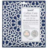 3 PACK of Koelf, Callus Care Heel Patch with Oil Gel, 3 Pouches