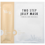 3 PACK of Meg Cosmetics, Two Step Jelly Mask, Firming and Radiance, 1 Set