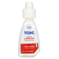 3 PACK of Visine, Red Eye Comfort, Redness Reliever Eye Drops, 1/2 fl oz (15 ml)