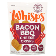 3 PACK of Whisps, Bacon BBQ Cheese Crisps,  2.12 oz (60 g)