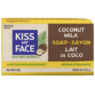 3 PACK of Kiss My Face, Coconut Milk Soap, Coconut Citrus, 5 oz (141 g)