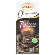 <img alt="Valor, 0% Sugar Added, 70% Cocoa Dark Chocolate, 3.5 oz (100 g)" title="Valor, 0% Sugar Added, 70% Cocoa Dark Chocolate, 3.5 oz (100 g),072247435983"