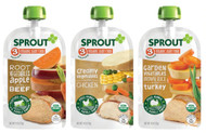 Sprout Organic Baby Food Meat Protein Variety Pack Stage 3 Variety -- 4 oz Each / Pack of 18