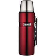 Thermos Stainless King Beverage Bottle - Cranberry -- 40 oz