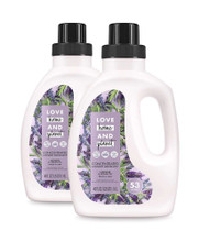 Love Home & Planet 4X Concentrated Laundry Detergent Lavender & Argan Oil -- 40 oz Each / Pack of 2