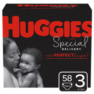 Huggies Special Delivery Hypoallergenic Diapers Giga Jr. Pack -- 58 Diapers