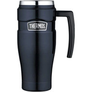 Thermos Stainless King Travel Mug - Midnight Blue -- 16 oz