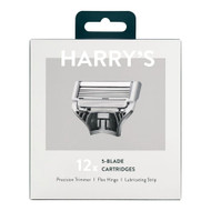 Harrys Razor Blade Cartridge Refills for Men -- 12 Cartridges