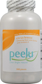Peelu Chewing Gum Citrus Breeze -- 300 Pieces
