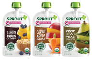 Sprout Organic Baby Food Rainbow Variety Pack Stage 2 Variety -- 4 oz Each / Pack of 12